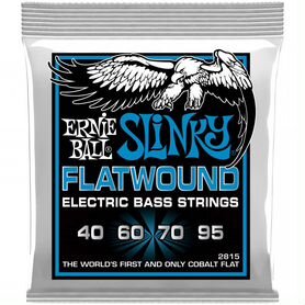 Струны для бас-гитары Ernie Ball 2815 Slinky Flatw