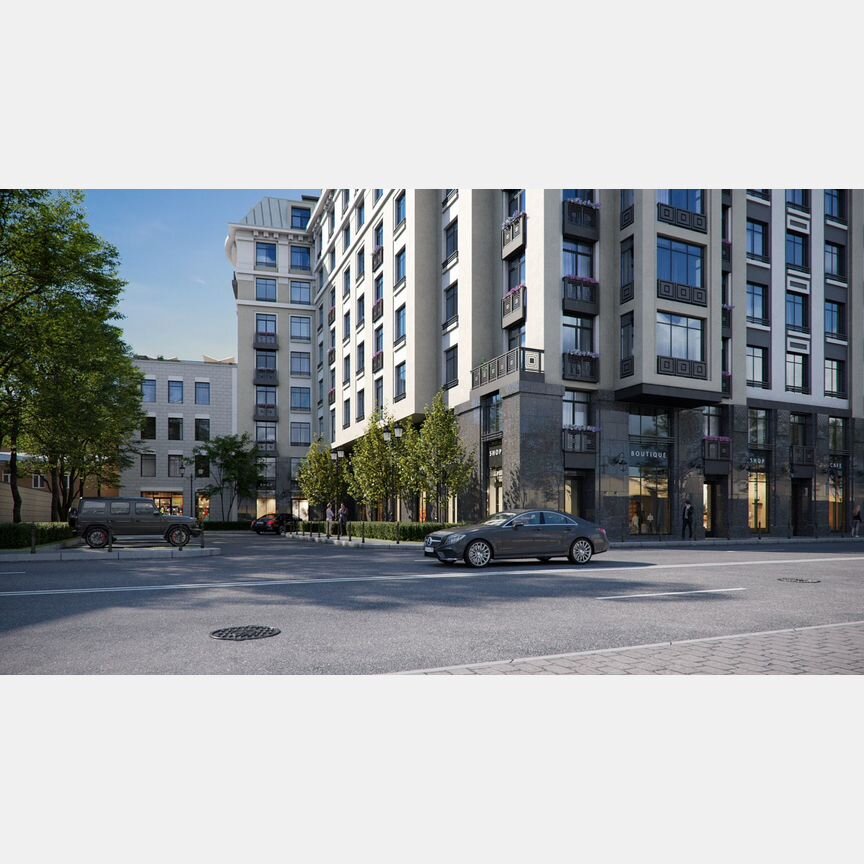 2-к. квартира, 75,6 м², 5/9 эт.