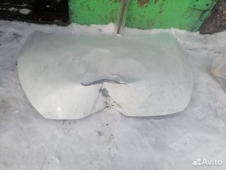 Капот на kia rio х лайн