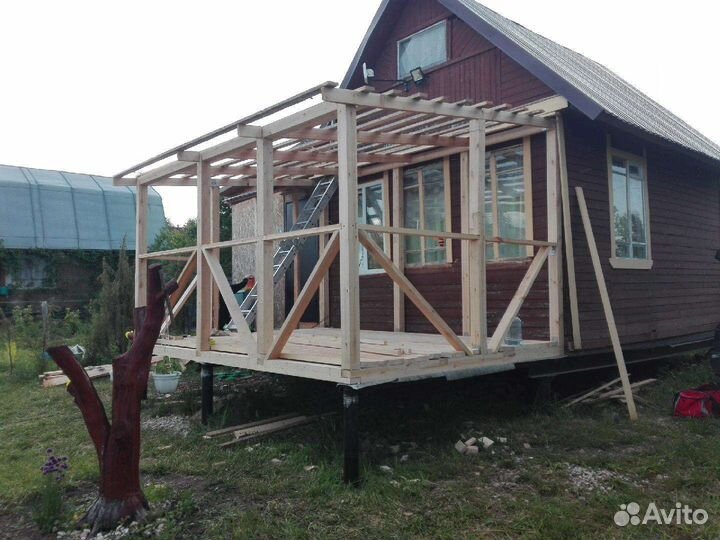 Веранда пристройка терраса