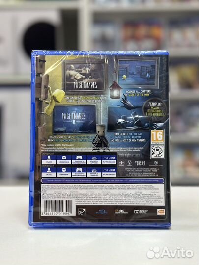 Little Nightmares 1 2 PS4/PS5 Русская версия