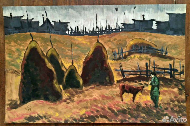 Картина Суханов А Г к.м. 37,3 на 57,3