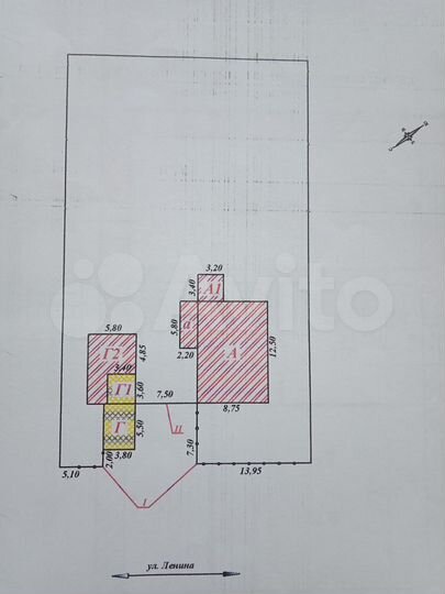 Дом 87,1 м² на участке 50 сот.