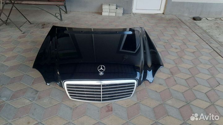 Капот mercedes w211 дорест