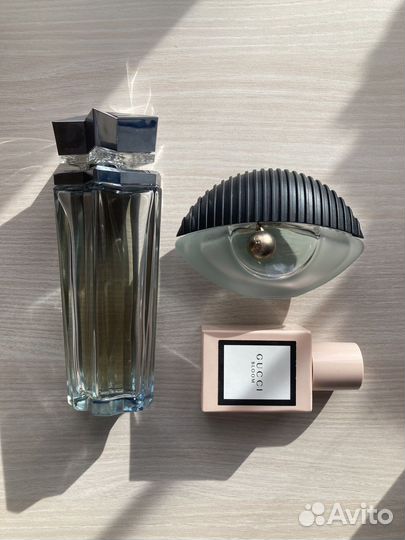 Kenzo World, Gucci Bloom, Mugler Angel