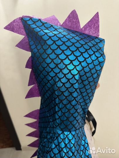 Накидка дракон / праздничный костюм / плащ