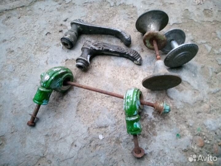 Дверные ручки старинные