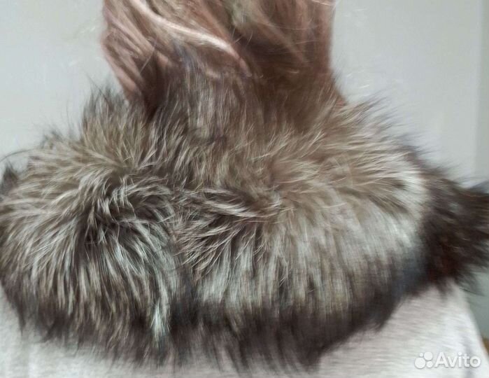 Воротник чернобурка