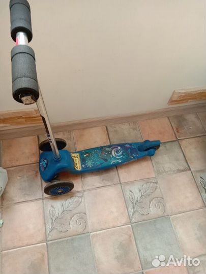 Самокат детский трехколесный бу