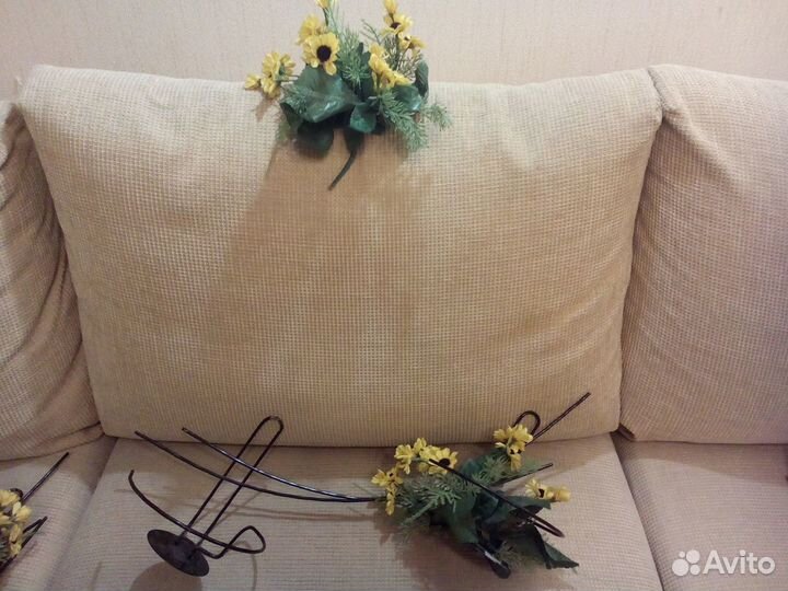 Полки для цветов настенные 3шт