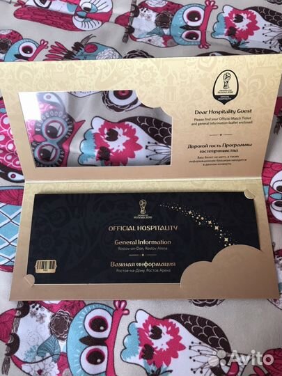 Вип чехлы для билетов по футболу чемпионата мира 2