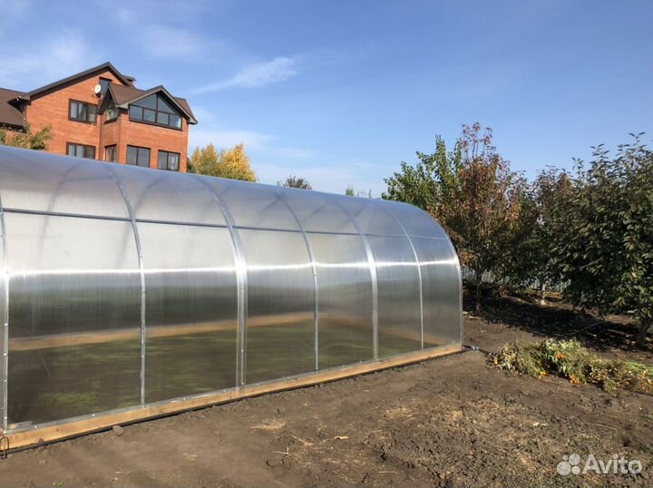 Теплицы оцинкованные из цельной трубы