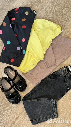 Детские вещи пакетом на девочку 128 134