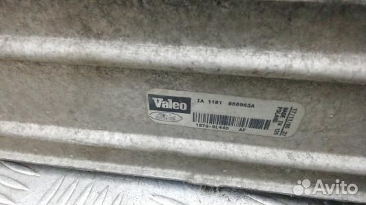 Радиатор интеркуллера ford mondeo 3 (XBE18KC01)