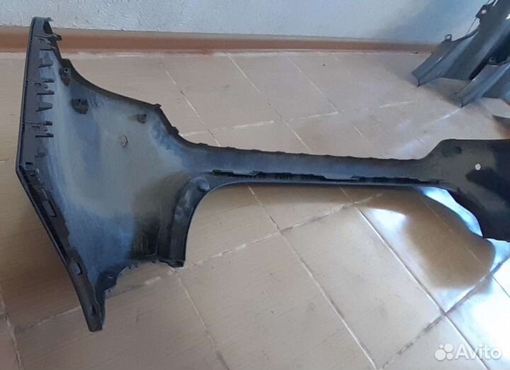 Задний бампер на kia rio X