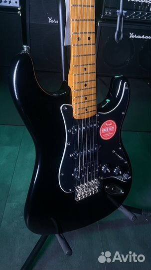 Fender Squier Classic Vibe ‘70s MN FB Black (Е015)