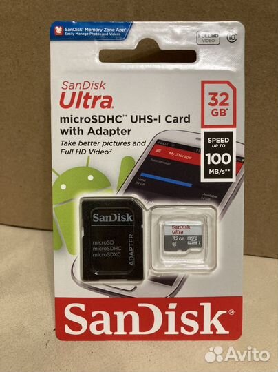 Карта памяти 32 gb