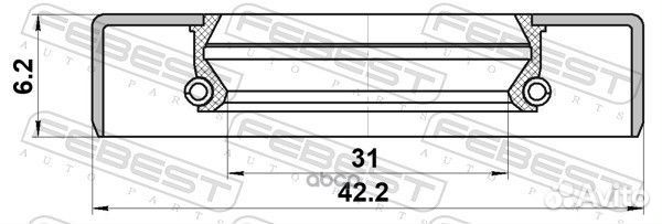 1 Сальник полуоси ford explorer 2011
