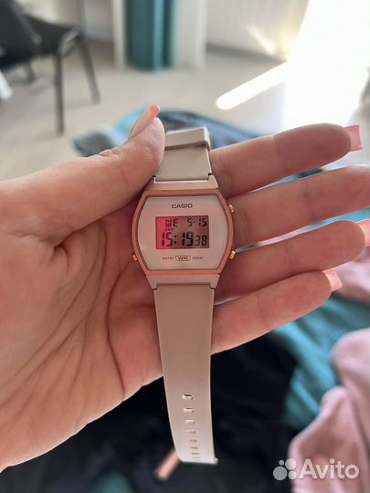 Часы casio женские розовые