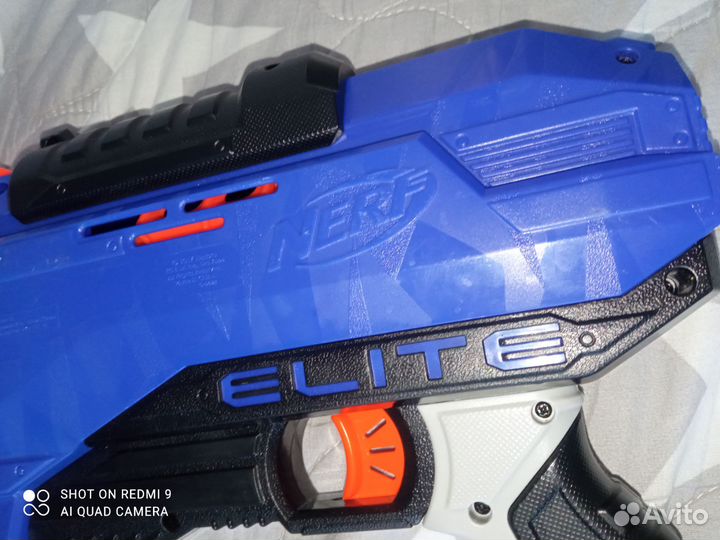 Бластер nerf elite ruckus ice -8