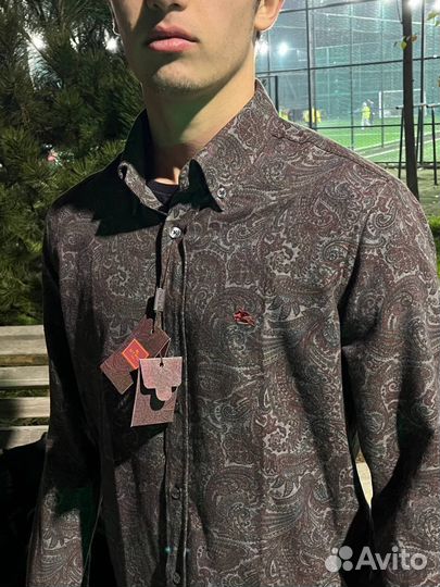 Новая рубашка etro пейсли