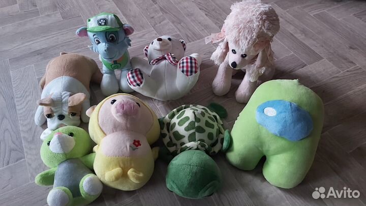 Мягкие игрушки пакетом