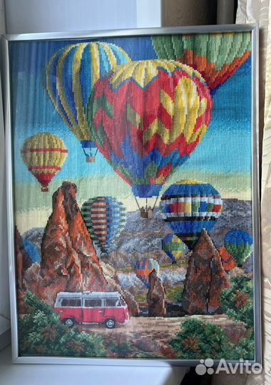 Картина вышитая крестом