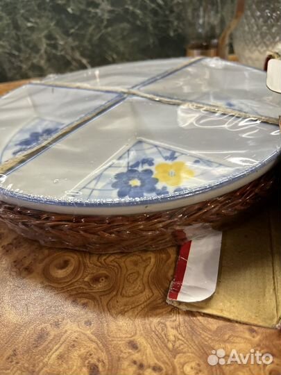 Менажница фарфор