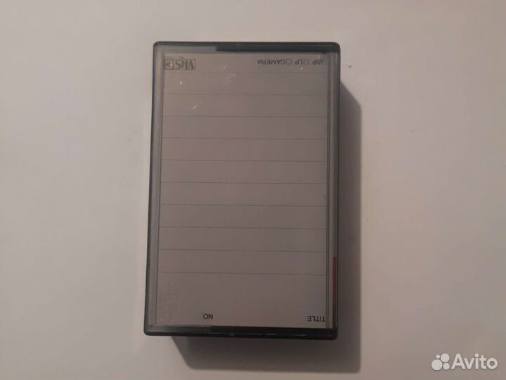 Винтаж б. У. Видеокассета tdk hs vhs-c с записью