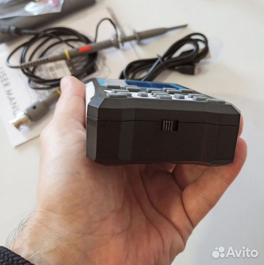 Портативный цифровой осциллограф dso120m рус.док