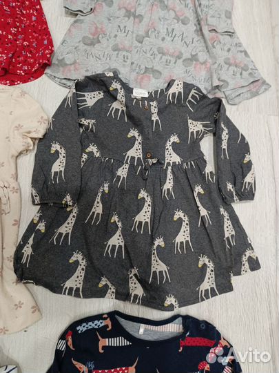 Платья пакетом для девочки 92