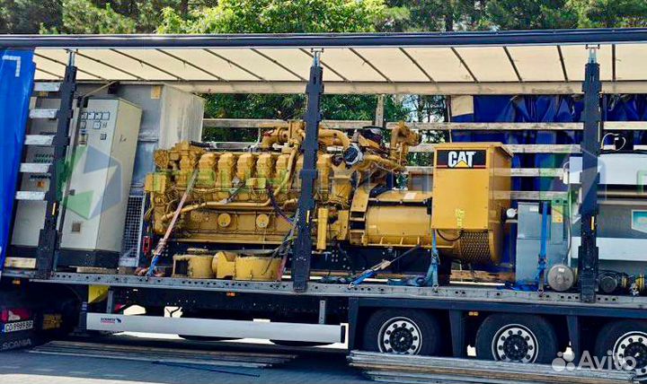 Газопоршневая электростанция гпу Caterpillar 1мвт