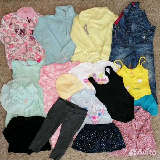 Пакет вещей для девочки