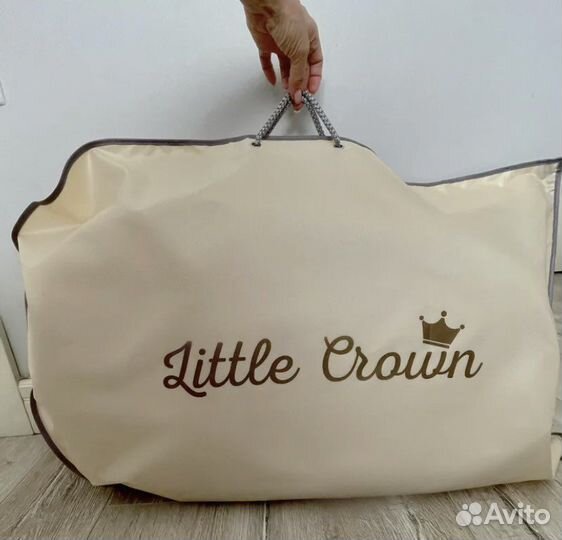 Кокон для новорожденных little crown