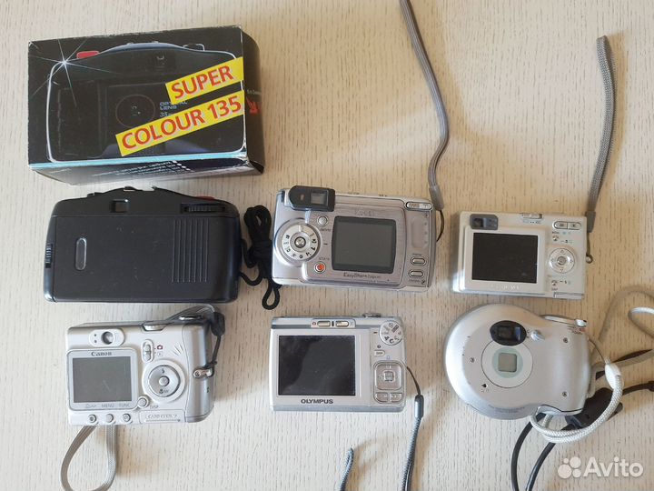 Цифровой фотоаппарат Canon Olympus