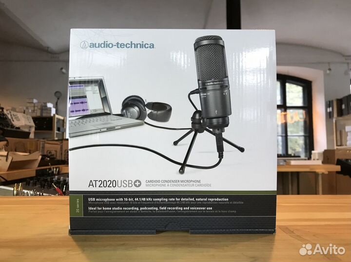 Audio-Technica AT2020USB+ в Наличии