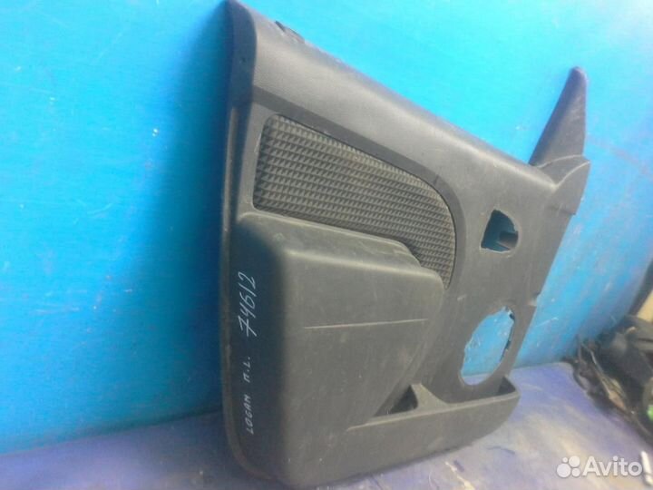 Обшивка двери передней левой Renault Logan 2005-20