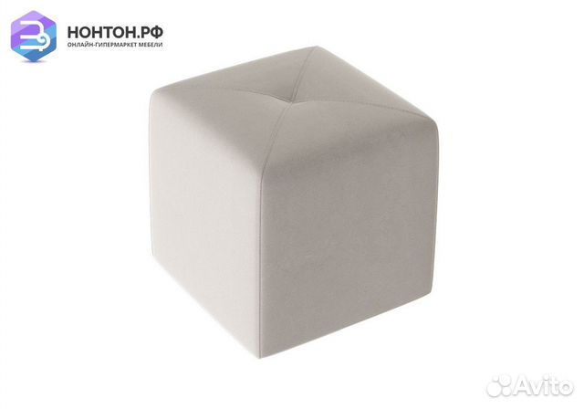 Пуф тип 6 бежевый