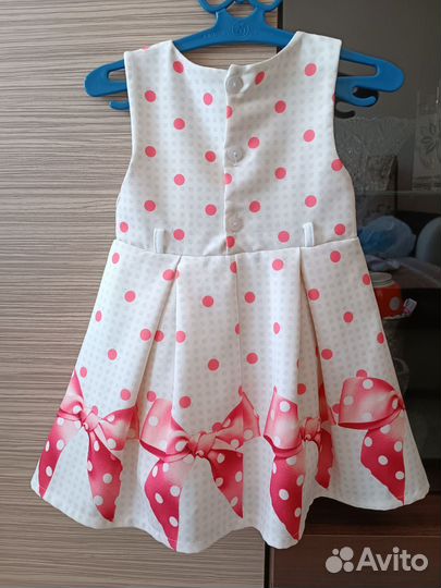 Платье для девочки 92