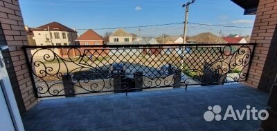 Кованые перила для лестницы