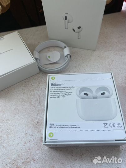 Беспроводные наушники Air pods 3