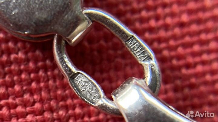 Мужская серебряная цепь