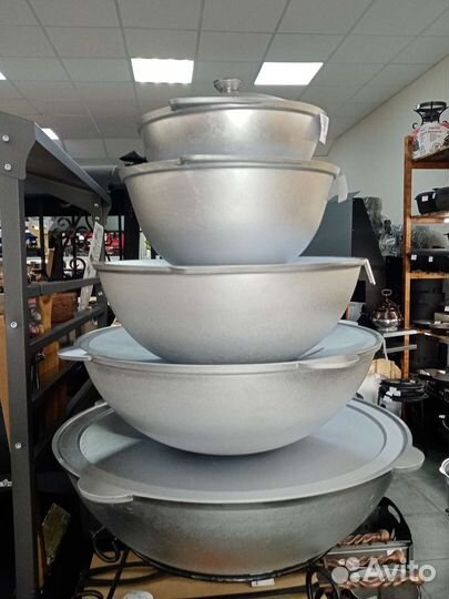 Алюминиевый казан 12л Кукмара