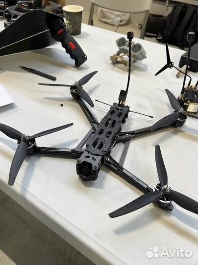 FPV дрон квадрокоптер 10 дюймов