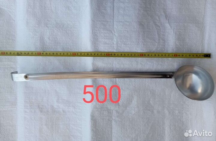 Тарелка, поднос, половник шумовка нержавейка СССР