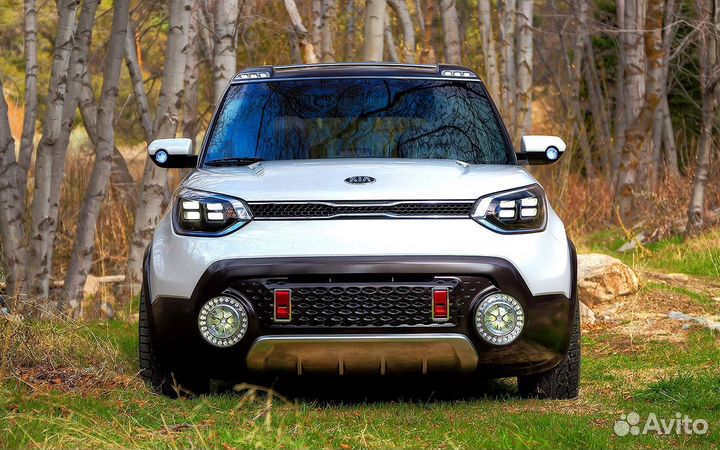 Ковры резиновые для KIA soul с 2019 г