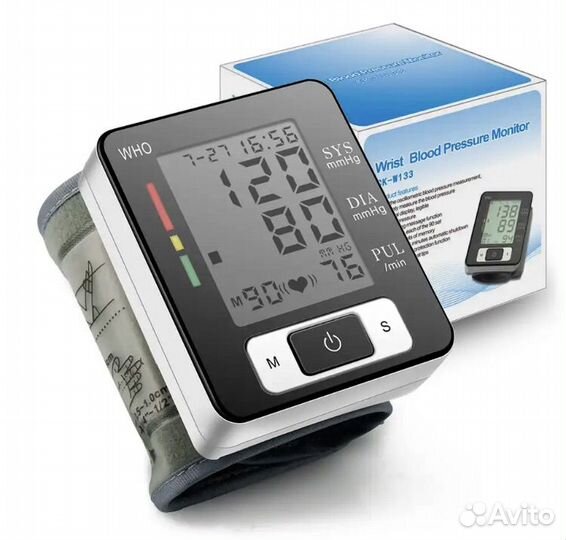 Тонометр автоматический на запястье новый