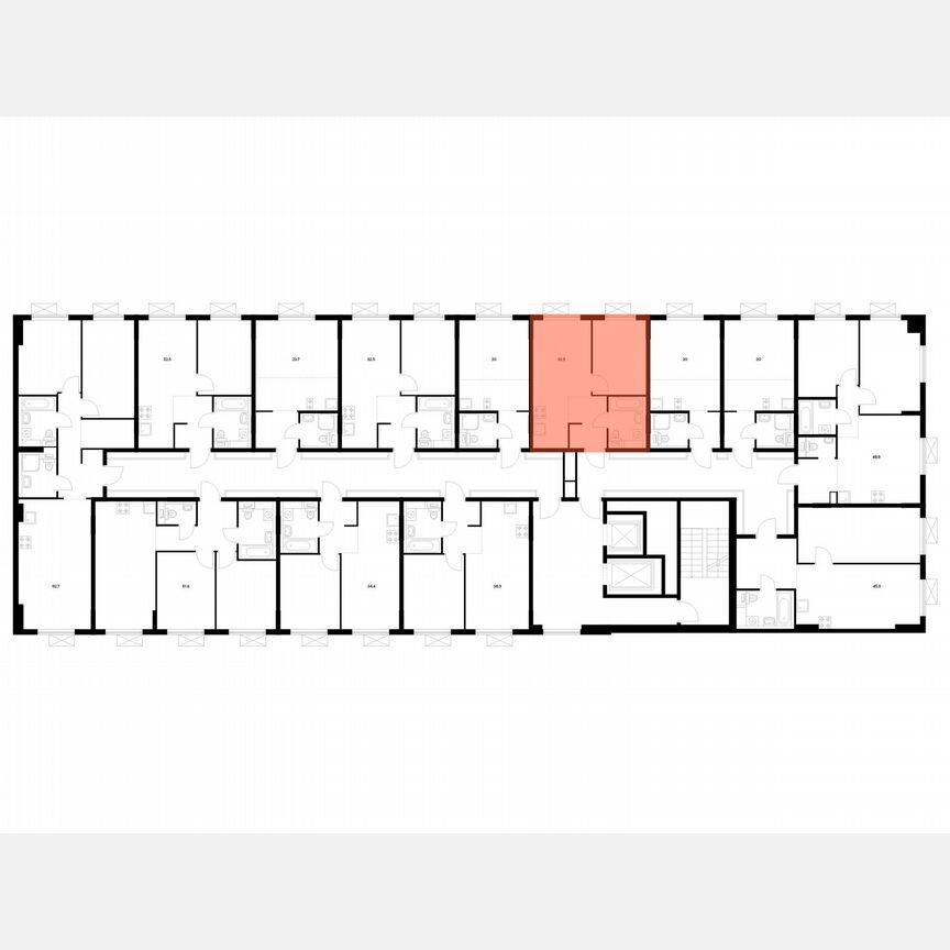 1-к. квартира, 32,5 м², 6/15 эт.