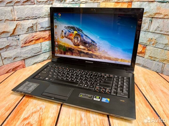 Игровой ноутбук Lenovo i3 GeForce 8GB