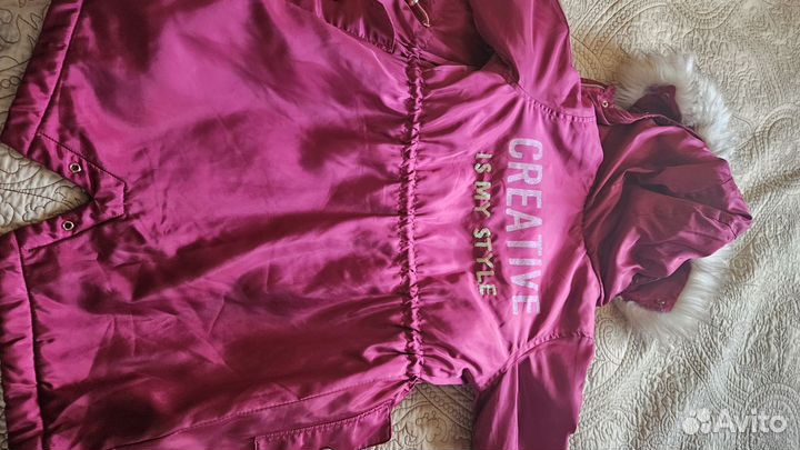 Парка детская 122 на девочку